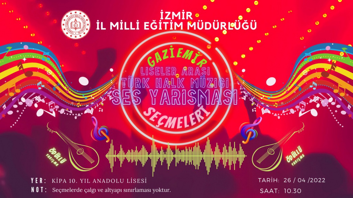 Gaziemir-Liseler Arası Türk Halk Müziği Ses Yarışması...
