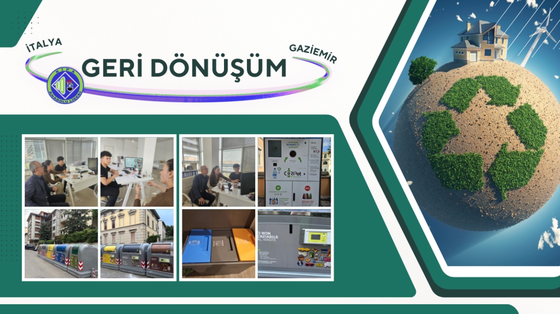Kipa 10. Yıl Anadolu Lisesi Öğrencisinden Gaziemir Belediyesi'ne Geri Dönüşüm Sunumu...